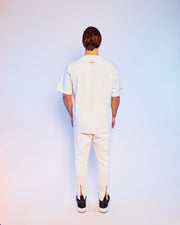 Unisex Oversized T-Shirt SURA PSYCHE / White 300GSM