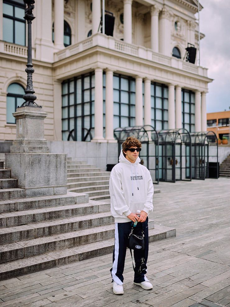 Unisex Oversized Hoodie Tearsdream / White