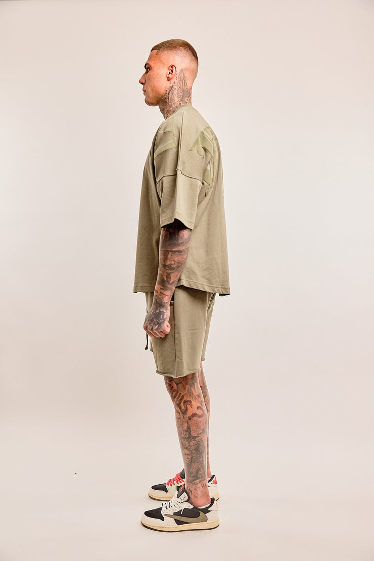 Oversized T-shirt SURA khaki