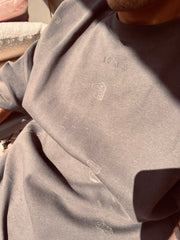 Limited Unisex Oversized Sweat/Shirt Destroyed bonded /ash 350 gsm