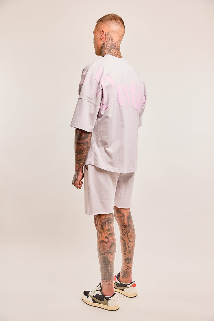 Oversized T-shirt DESTINO chulk