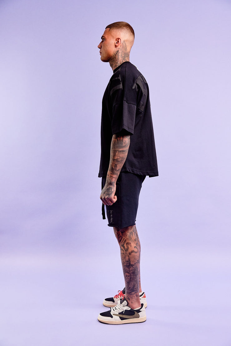 Oversized T-shirt SURA black