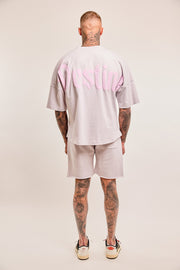 Oversized T-shirt DESTINO chulk