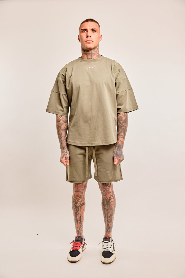 Oversized T-shirt SURA khaki