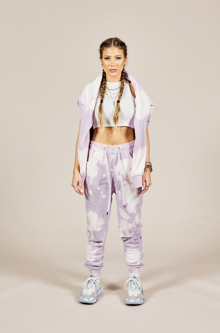 Sura Batik Pants Lilac